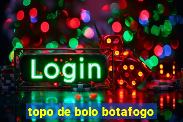 topo de bolo botafogo